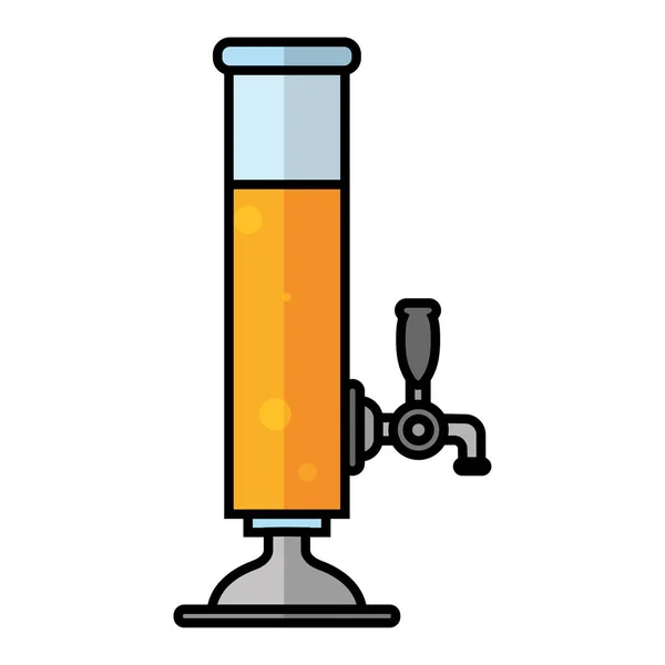 Изолированный кувшин пива — стоковый вектор