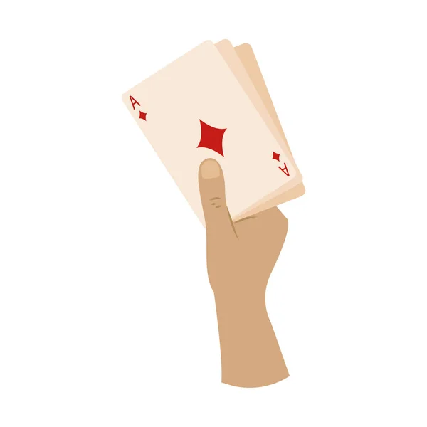Ізольовані ігрові картки — стоковий вектор