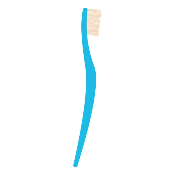 İzole fırça dişleri — Stok Vektör