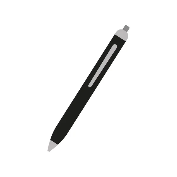 Geïsoleerde pen schrijven — Stockvector