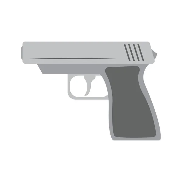 Isolated gun machine icon — Stock Vector