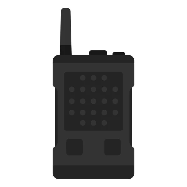Ikona izolovaného rádiového komunikátoru — Stockový vektor