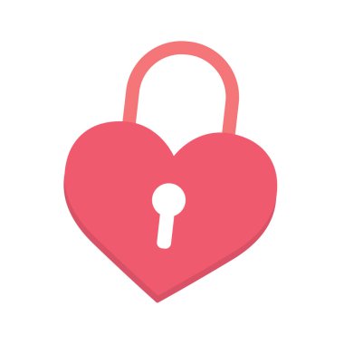 İzole romantik asma kilit