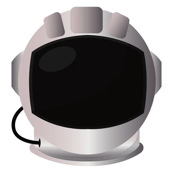 Isolado astroanut capacete estrada para o espaço —  Vetores de Stock