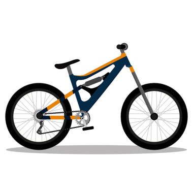 İzole edilmiş genç motosiklet