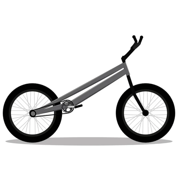 Geïsoleerde stadsfiets — Stockvector