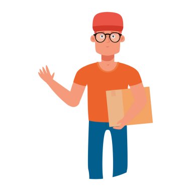 İzole adam teslimatı.