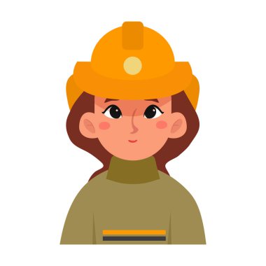 İzole edilmiş itfaiyeci simgesi