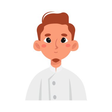 İzole edilmiş şef adam simgesi