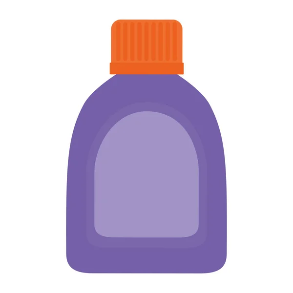 Productos aislados de limpieza de botellas — Archivo Imágenes Vectoriales