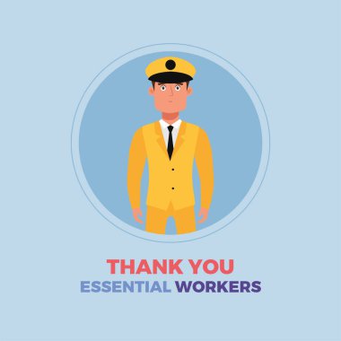 Uçak pilotu gerekli işçilere teşekkür ediyor