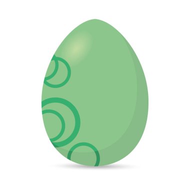 Ayrı renklerde dekore edilmiş Paskalya yumurtası.