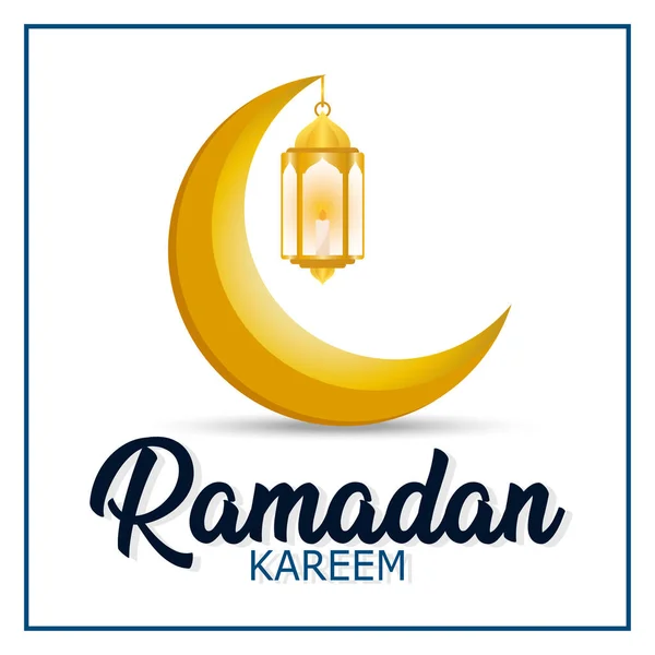 Ramadam Kareem-Plakat — Stockvektor