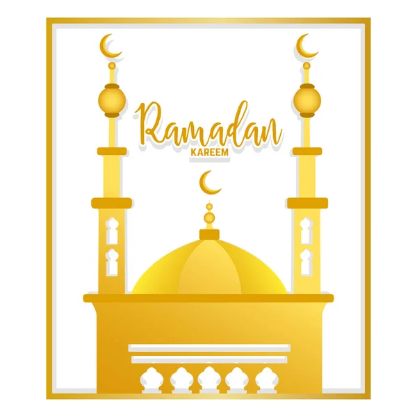 Ramadam Kareem poster — Stock Vector