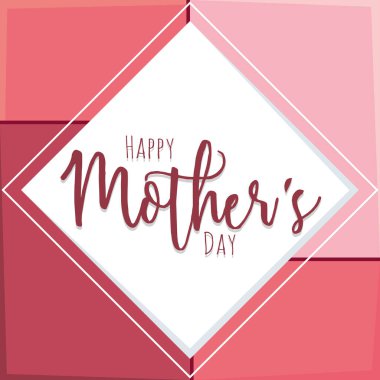 Anneler Günü yazılı izole bir rozet.