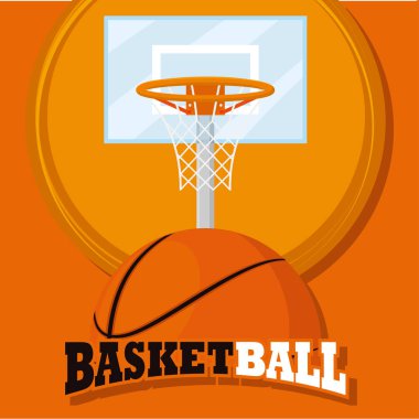 Posterde bir top var.