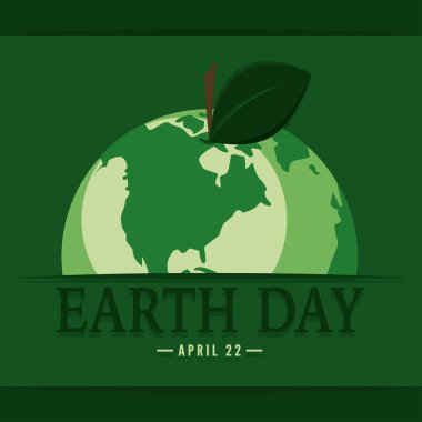 Dünya Günü posteri Dünya gezegeni