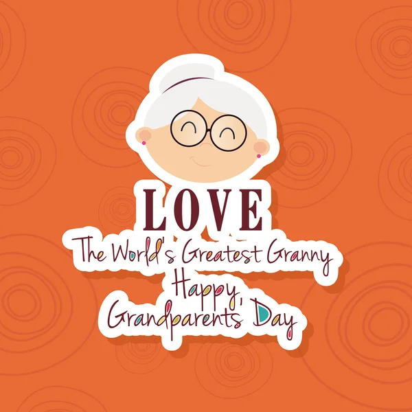 День бабусі та дідуся — стоковий вектор