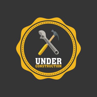 İnşaat simgesi altında