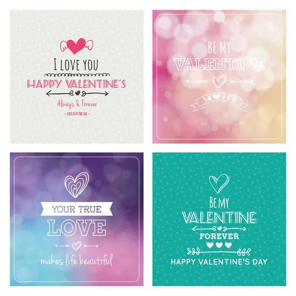 Happy valentines day — Stock Vector