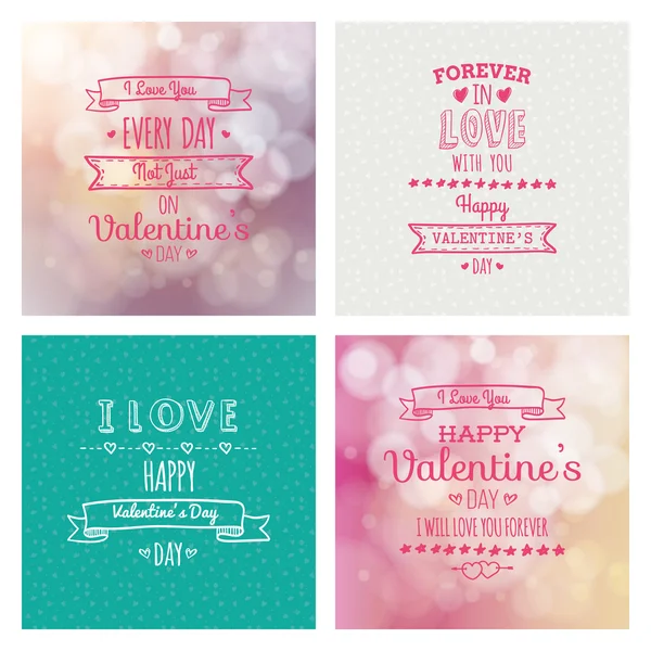 Happy valentines day — Stock Vector