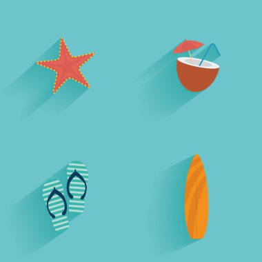 Yaz tatili nesneleri