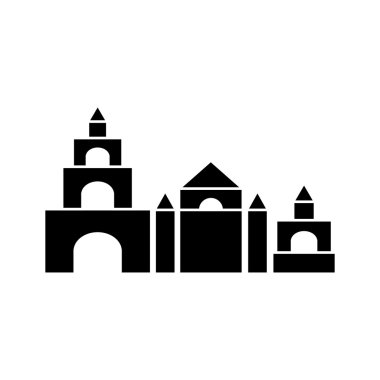 Oyuncak siluet çizimi