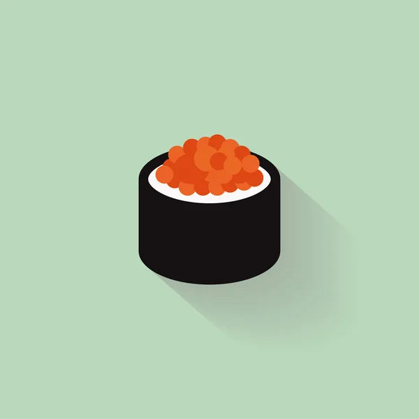 Etiqueta de Sushi dulce — Vector de stock