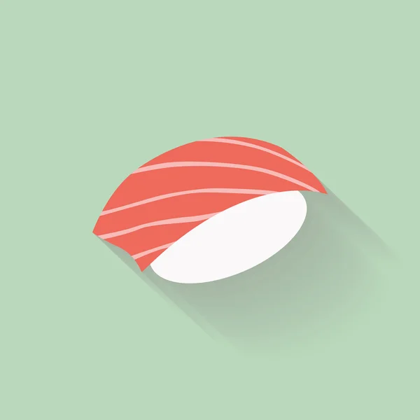 Etiqueta doce do sushi — Vetor de Stock