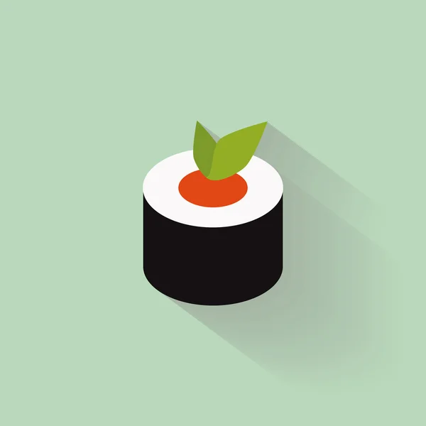 Etiqueta de Sushi dulce — Archivo Imágenes Vectoriales