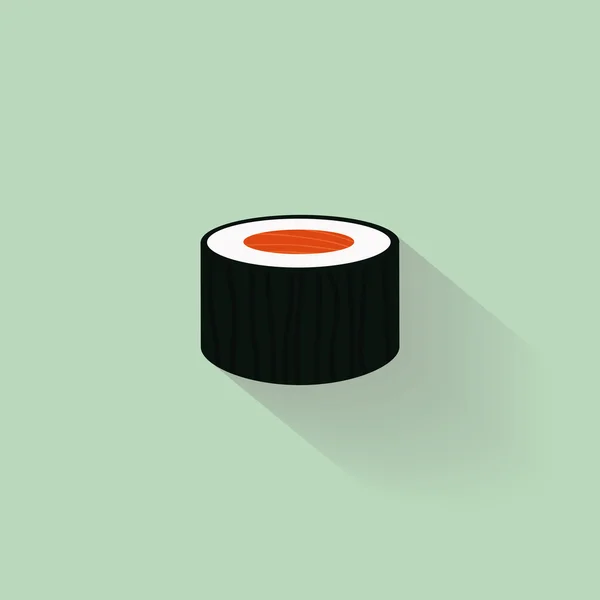 Etiqueta de Sushi dulce — Vector de stock