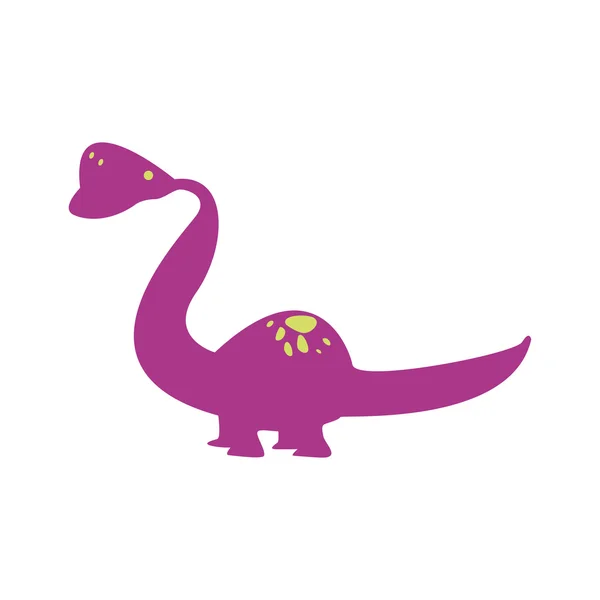 Schattige dinosaurus Toy — Stockvector