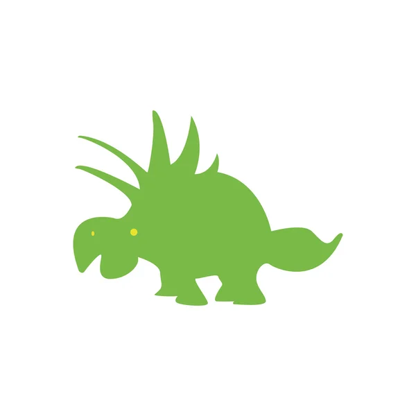 Schattige dinosaurus Toy — Stockvector