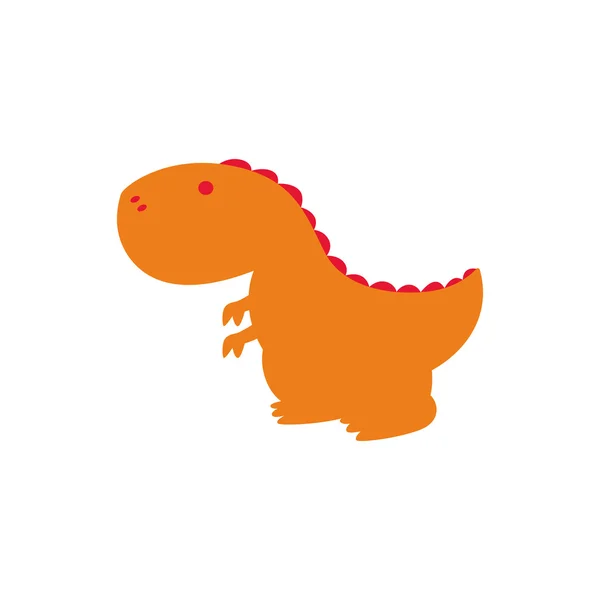 Schattige dinosaurus Toy — Stockvector