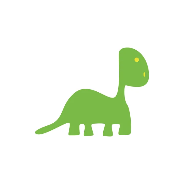 Roztomilý dinosaurus hračka — Stockový vektor