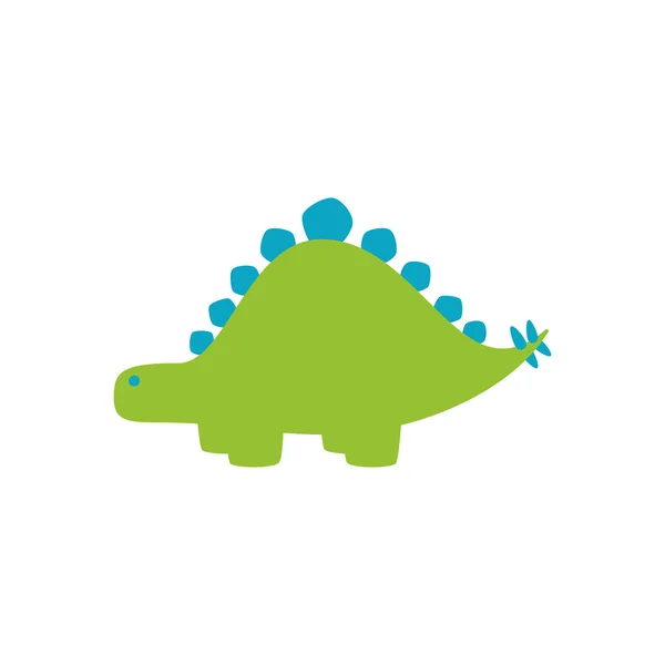 Schattige dinosaurus Toy — Stockvector