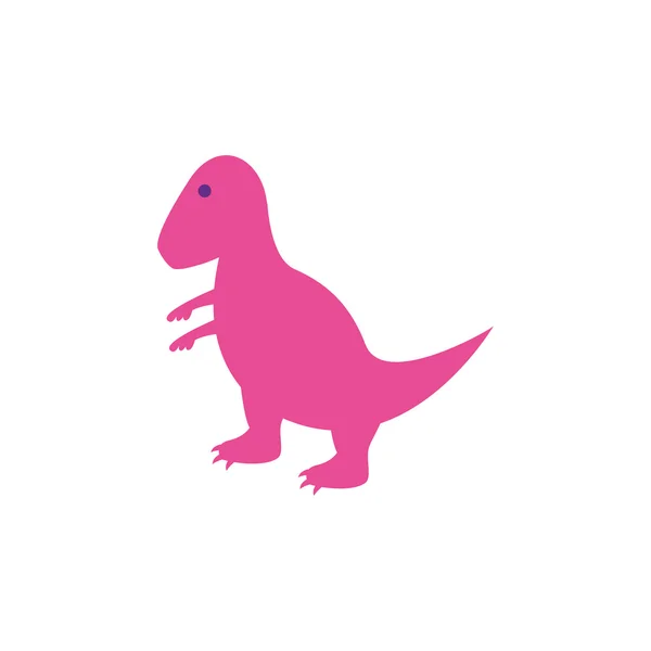 Lindo juguete dinosaurio — Vector de stock