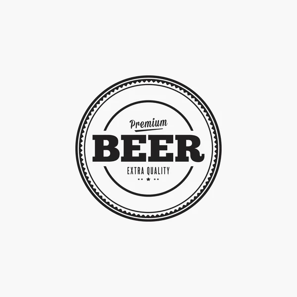Tatlı bira etiket — Stok Vektör