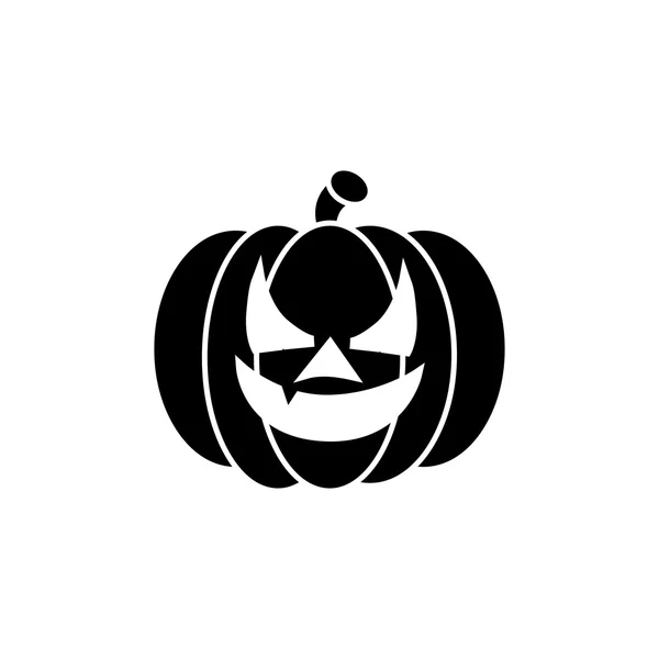 Icono de silueta de Halloween — Vector de stock