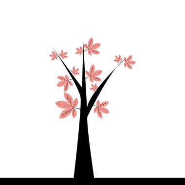Soyut şirin ağaç