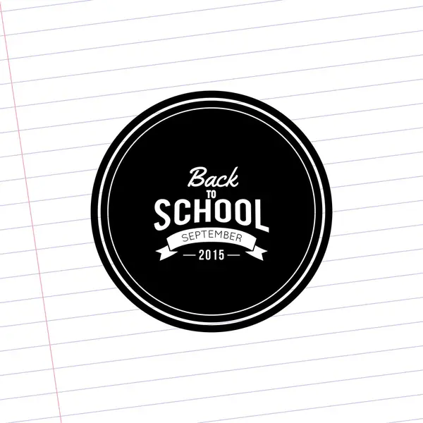 Back to school — Stock Vector