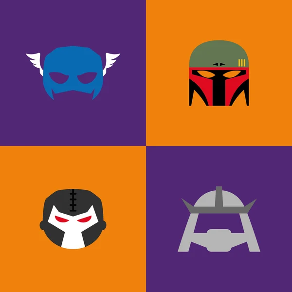 Halloween kılık maske