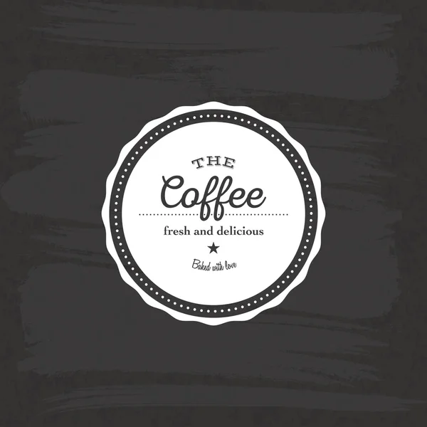 Etichetta speciale caffè — Vettoriale Stock