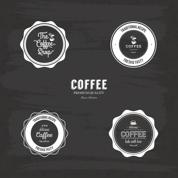 Special Coffee Labels — Stock Vector