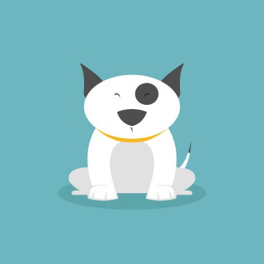 Cute karikatür köpek