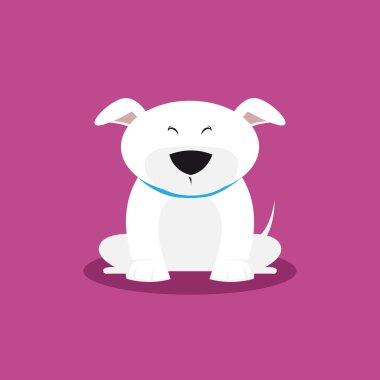 Cute karikatür köpek