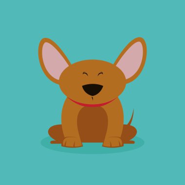 Cute karikatür köpek
