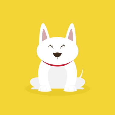 Cute karikatür köpek