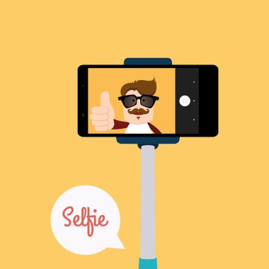 Sevimli Selfie arka plan