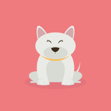 Cute karikatür köpek